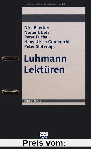 Luhmann Lektüren